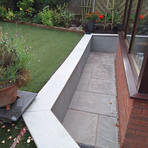 Customer image of Castle Porcelain Coping Stone