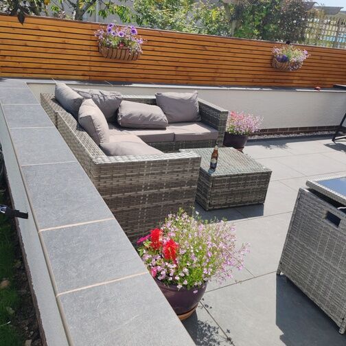 Customer image of Castle Porcelain Coping Stone