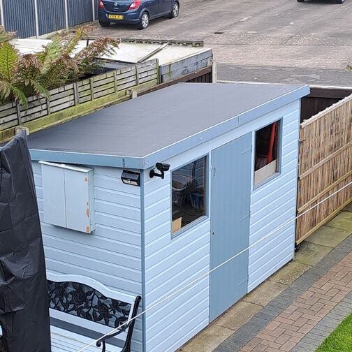 Customer image of TRC Techno EPDM Flat Roof Rubber Membrane (Cut To Length)