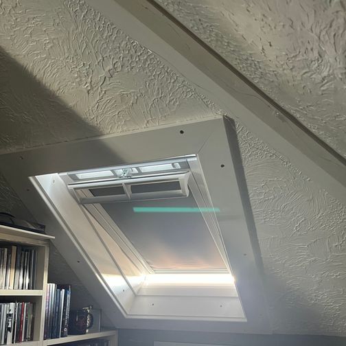 Customer image of VELUX GGL CK02 2070 White Painted Centre Pivot Window - 55cm x 78cm