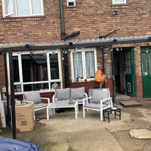 Customer image of Solstice PVC Corrugated Roofing Sheet