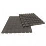 Rubber4Roofs Black Rubber Promenade Balcony Tiles (500mm x 500mm x 30mm) additional 1