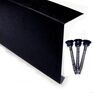 Metal Edge Trim (Black Plastisol) - 2m additional 1