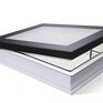 FAKRO DMF-D Manual U8 Quadruple Glazed Flat Roof Window - 100cm x 100cm additional 1