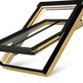 Fakro FTP-V/C P2 Natural Pine Conservation Centre Pivot Roof Window additional 1