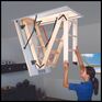 Fakro LWT Energy Efficient Folding Wooden Loft Ladder and Hatch - 280cm additional 4