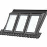 VELUX EAW FK08 6031E Low Pitch Tile Flashing For Triple Window - 66cm x 140cm additional 1