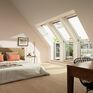 VELUX GEL M08 2065 White Painted Terrace Window Upper - 78cm x 136cm (Upper Only) additional 5