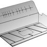 Cavity Trays Advantage Range Unleaded Intermediate Tray - 330mm (Left Hand &amp; Right Hand) additional 2