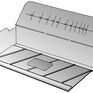 Cavity Trays Advantage Range Unleaded Intermediate Tray - 330mm (Left Hand &amp; Right Hand) additional 3