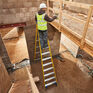 Werner Fibreglass Swingback Stepladder additional 3