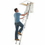 Werner Aluminium Loft Ladder - With Handrail additional 8