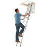 Werner Aluminium Loft Ladder - With Handrail additional 8