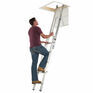 Werner Aluminium Loft Ladder - With Handrail additional 3