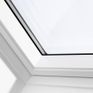 VELUX GGU CK04 006730 White Maintenance-Free Centre Pivot INTEGRA Solar Window - 55cm x 98cm additional 2