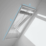 VELUX ZIL MK06 0000SWL Insect Screen - 78cm x 118cm additional 4