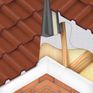 Hambleside Danelaw Open Valley Trough For Tile Roofs - 3m x 410mm (Pack of 10) additional 2
