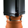 Brewer Aerodyne Anti-Downdraught Chimney Cowl With Strap Fixing (Fits Pots 6" - 9.5") additional 4