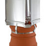 Brewer Aerodyne Anti-Downdraught Chimney Cowl With Strap Fixing (Fits Pots 6" - 9.5") additional 2