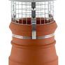 Brewer Round Strap Fix Solid Fuel Birdguard Chimney Cowl (Fits Pots 6" - 10") additional 2