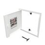 FlipFix Flush Lock Non Fire Rated Metal Faced Dual Purpose Access Panel (Picture Frame) additional 5