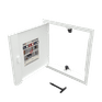 FlipFix Flush Lock Non Fire Rated Metal Faced Dual Purpose Access Panel (Picture Frame) additional 5