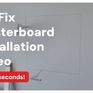 FlipFix Dual Purpose Plasterboard 1 Hour Fire Rated Access Panel additional 5