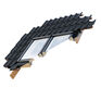 VELUX EBP PK10 4021B Side-by-side Installation Package (Plain Tiles) 94cm x 160cm for 18mm Gap additional 2