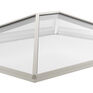 Korniche Aluminium Bespoke Flat Roof Window Lantern - 2m x 1.5m (No Rafters Included) additional 2