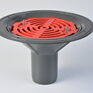 ACO Vertical Spigot Aluminium Roof Drain Outlet (Flat Grate) additional 5