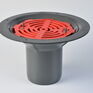 ACO Vertical Spigot Aluminium Roof Drain Outlet (Flat Grate) additional 4