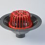 ACO Vertical Screw Aluminium Roof Drain Outlet (Dome Grate) additional 1