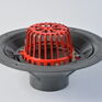 ACO HP Vertical Screw Aluminium Roof Outlet with Dome Grate additional 5