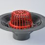 ACO Vertical Screw Aluminium Roof Drain Outlet (Dome Grate) additional 5