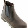 Unbreakable Highland Crazy Horse Leather Brown Safety Dealer Boots additional 1
