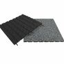 Castleflex EPDM Rubber Balcony Tiles (500mm x 500mm x 30mm) additional 6