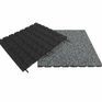 Castle Composites Castleflex EPDM Rubber Balcony Tiles (500mm x 500mm x 30mm) additional 5