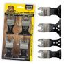 Beaver Curved Multi Tool Blade Set Multi Material 4 Piece additional 2