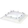 VELUX Fixed 2 Layer Polycarbonate Flat Roof Dome/Window - 60cm x 60cm (Includes Base Unit & Top Cover - 15cm Upstand) additional 1