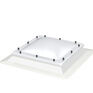 VELUX Fixed 3 Layer Polycarbonate Flat Roof Dome/Window - 90cm x 60cm (Includes Base Unit &amp; Top Cover - 15cm Upstand) additional 1