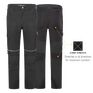 Men's JCB Trade Hybrid Stretch Black Work Trousers additional 1