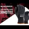 CMS Blackrock Thermotite Nitrile Thermal Work Grip Gloves - Black additional 4