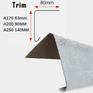 Fibreglass GRP Drip Trim (3m) additional 1