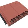 Hambleside Danelaw Interlocking Plain Tile Vent - 260mm x 333mmm x 50mm - Box of 5 additional 3