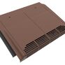 Hambleside Danelaw Interlocking Plain Tile Vent - 260mm x 333mmm x 50mm - Box of 5 additional 2