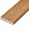 Cladco Woodgrain Effect Capstock Bullnose Decking Board - 3.6m x 150mm x 32mm additional 2