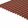 Cladco 13/3 Corrugated Profile 0.7mm Metal Roof Sheet - Chestnut (PVC Plastisol Coated) additional 1