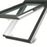 FAKRO White PVC preSelect Top Hung &amp; Centre Pivot Double Glazed Roof Window (PPP-V) additional 1