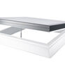Coxdome Lumiglaze Flat Double Glazed Glass Electric UPVC Opening Rooflight With 160mm Vertical Upstand & Ventilation additional 1