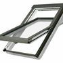FAKRO White PU Coated Pine Centre Pivot Double Glazed Roof Window (FTU-V) additional 1